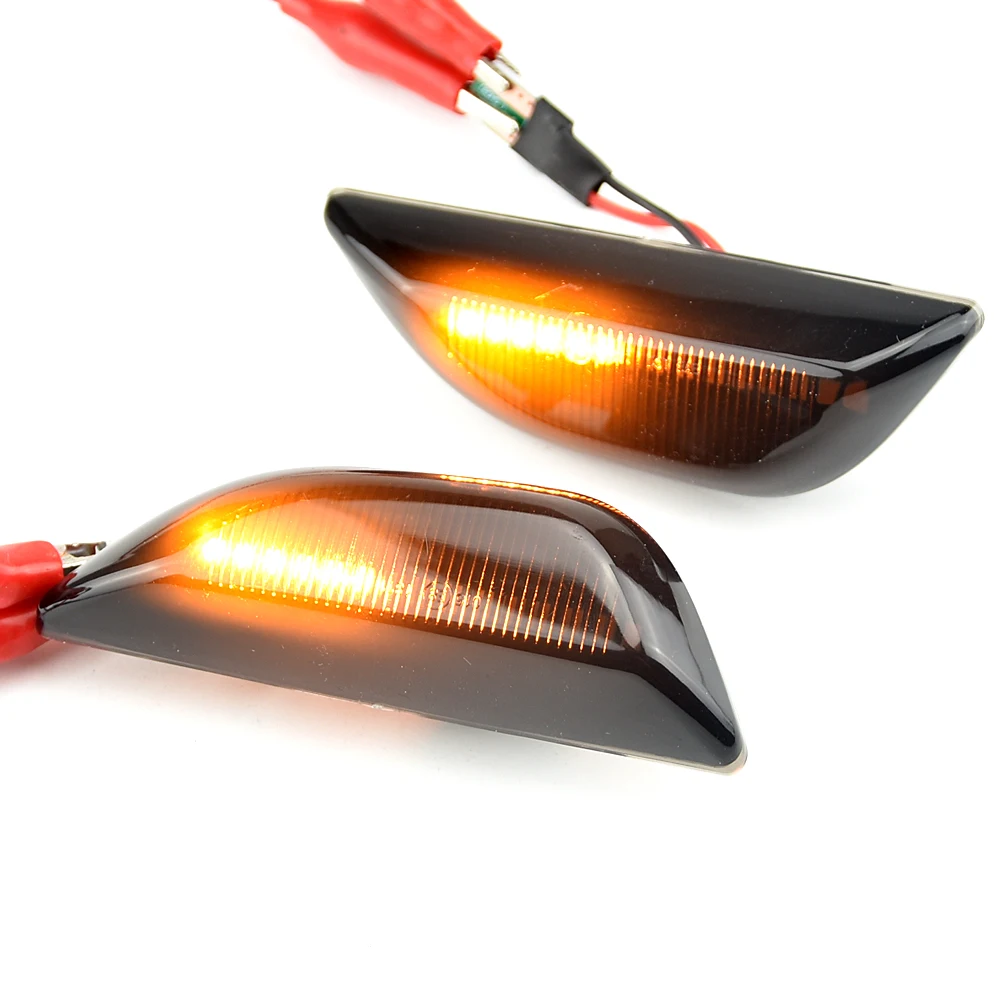 2x Led Dynamic Side Marker Turn Signal Light Sequential Blinker Lamp For Opel Mokka X Chevrolet Trax Buick Encore Car-Styling