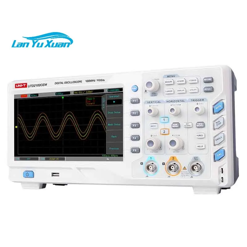 

Digital Ultra Phosphor 100MHz Bandwidth, Four Channel, 4GS/s Sample Rate, USB Communication Oscilloscope