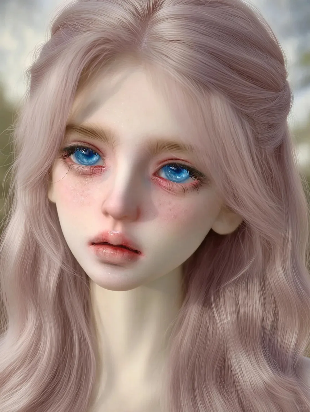 2026 New 1/3 Stella Delicate Head BJD Doll Girl Resin Toy with Thick Mouth Sisters Just a Head