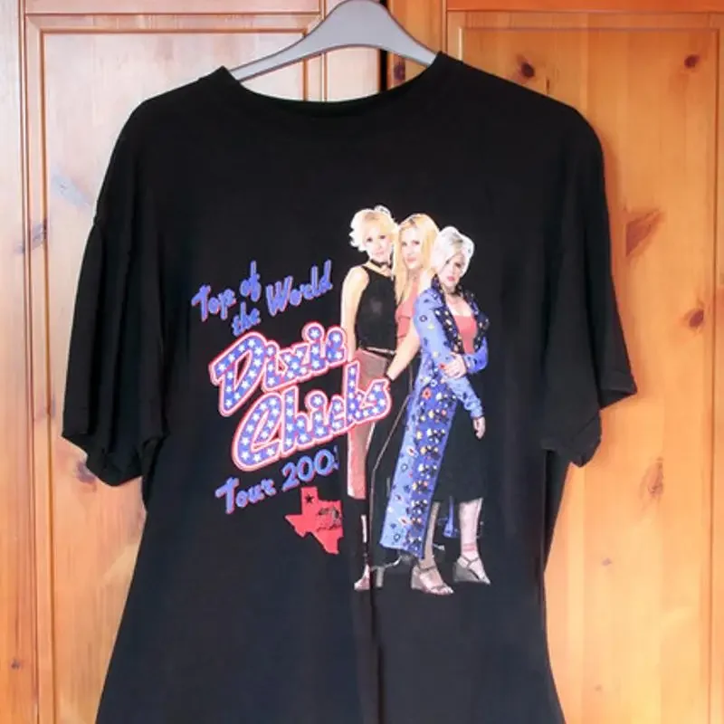 Dixie Chicks Top Of The World Tour T Shirt Cotton Mi119
