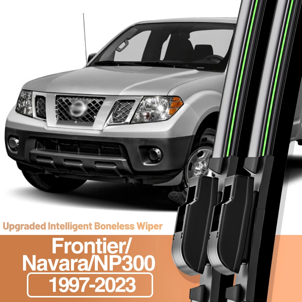 

2pcs For Nissan Frontier Navara NP300 D22 D40 D23 D41 1997-2023 Front Windshield Wiper Blades Accessories Windscreen Window