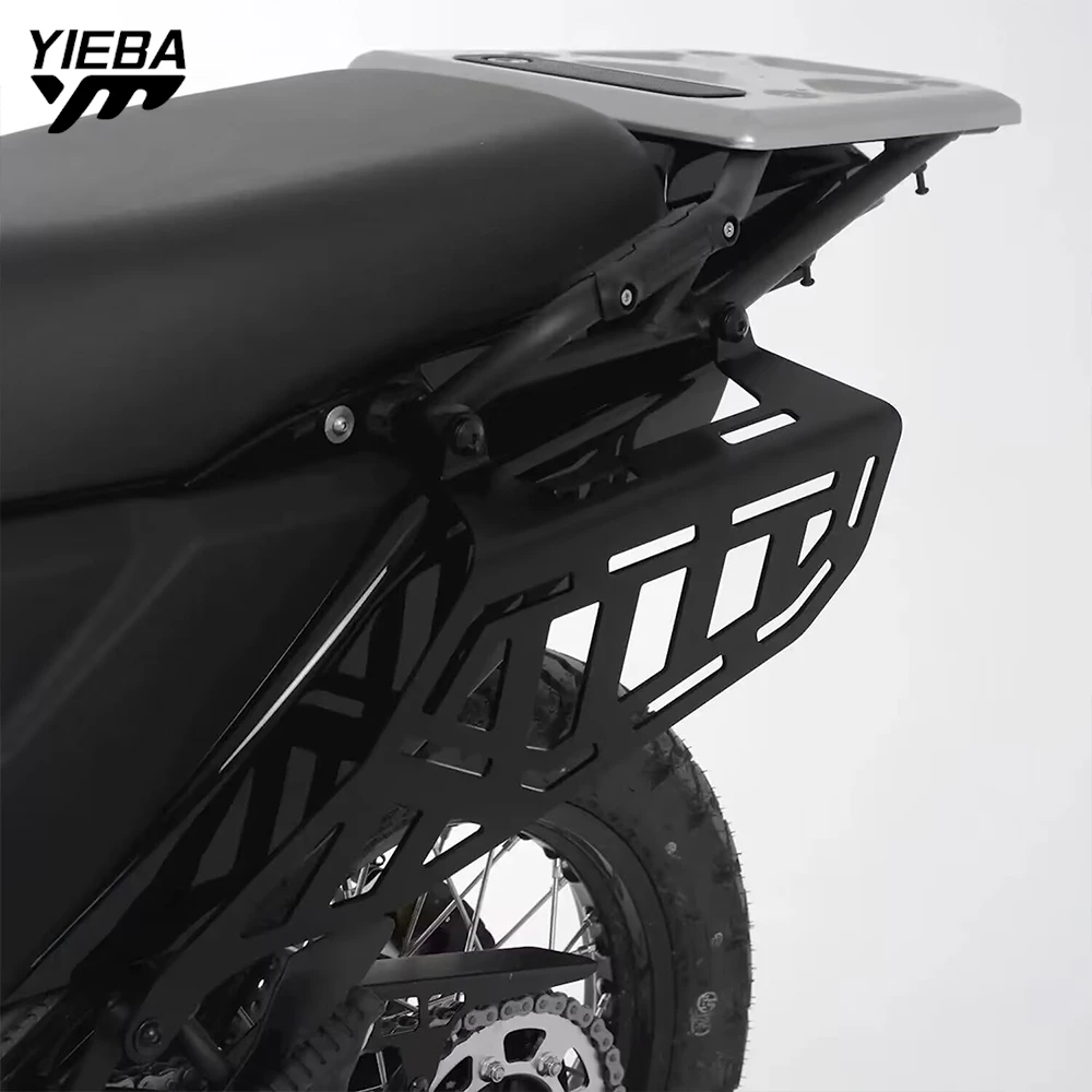 

Motorcycle Side Luggage Rack Support Shelf Case Holder Trunk Frame Plate Bracket For Kawasaki KLR650 Traveler/ABS 2022 2023 2024