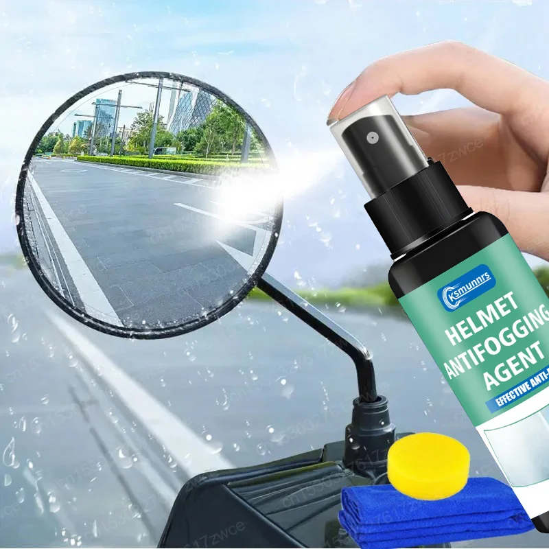 [Anti-Fog | Nano]Durable Nano Coating: Motorcycle Helmet Anti-Fog, Enhanced Visibility, Fits All Helmets & Cars, Glass Fog-Proof