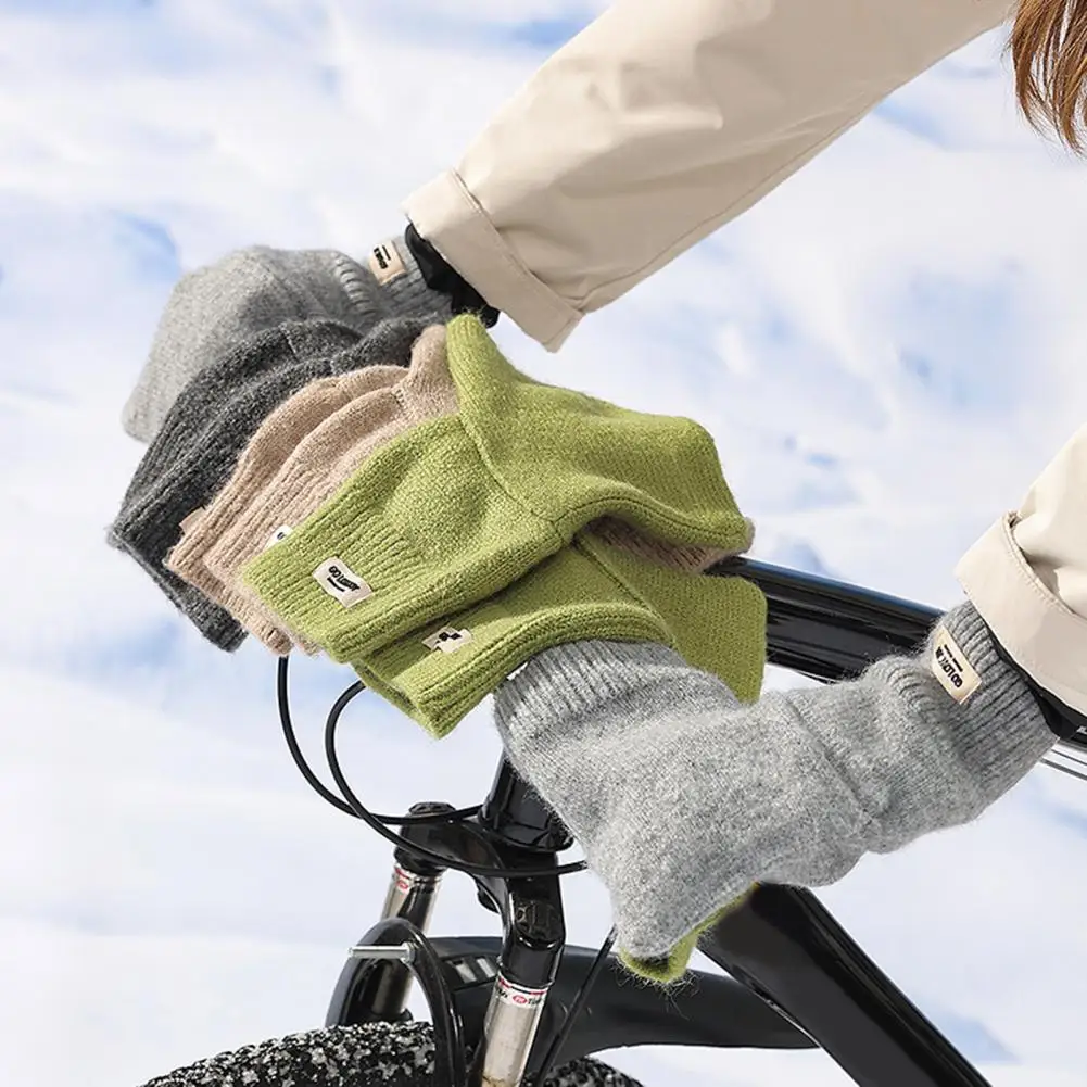 

Bicycle Handlebar Muffs 1 Pair Convenient Wear-resistant Breathable Snowmobile Handlebar Muffs for Outdoor