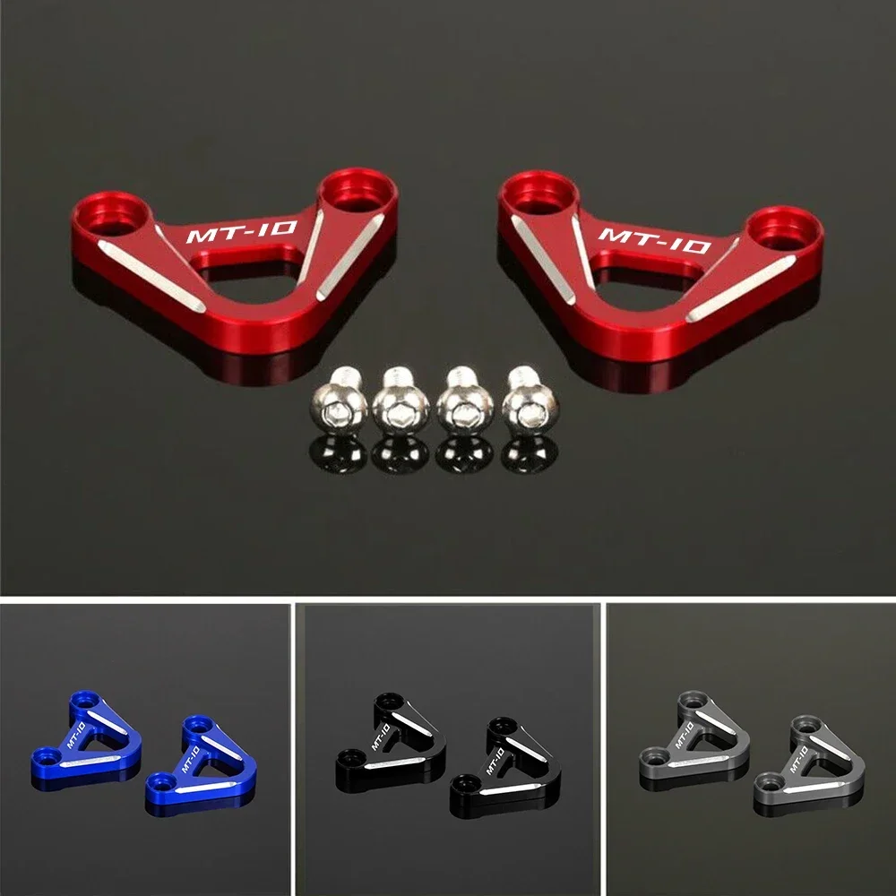 CNC Rear Footrest Passenger Foot Peg Blanking Plate For YAMAHA MT-10 MT10 FZ10 FZ-10 2016-2023