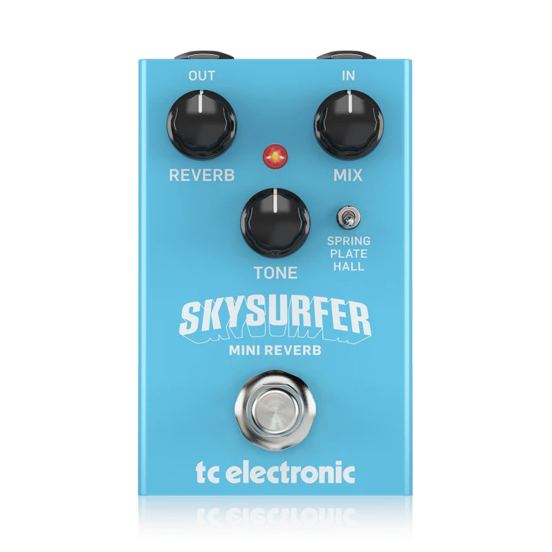 

TC ELECTRONICS SKYSURFER REVERB MINI Electric Guitar Bass Distortion Single Block Effect Offers Guitar Effect