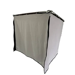 4-sided 48” x 48”(120 x 120cm) Floppy Tent Ultra Bounce Black & White Reflect Blackout for Movie Shooting Viewing Area