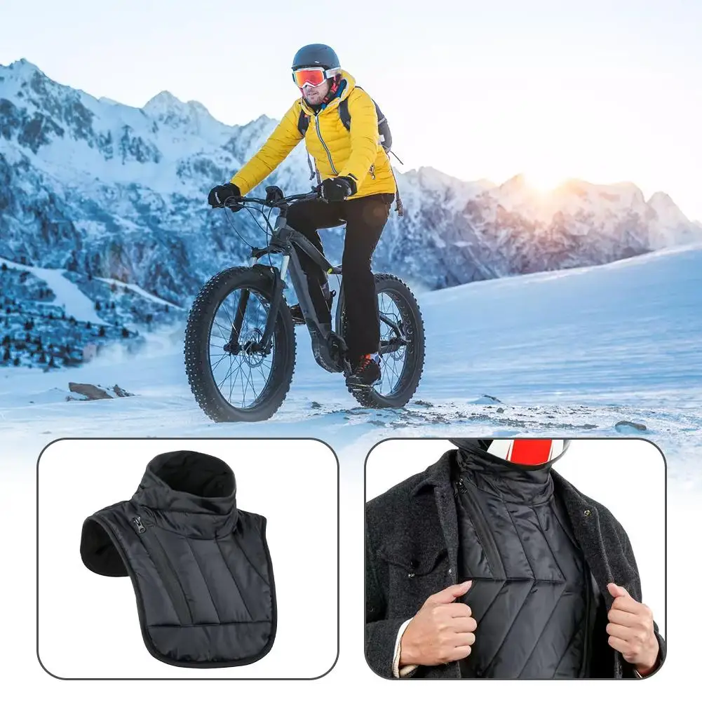 

Winter Motorcycle Neck Guard, Windproof and Warm Multi-functional Portable Neck Cover, Shoulder and Chest Protection Vest