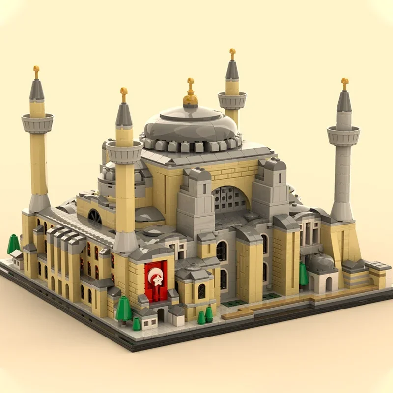 

3602pcs MOC Hagia Sophia Architectureed Model Building Blocks Architecture Assembly DIY Creative Idea Display Brick Gift Holiday