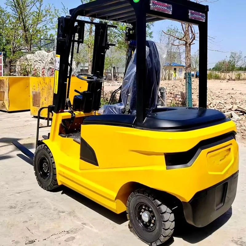 Mini All Terrain Electric Forklift 3.5 Ton 5 Ton Off Road Electric Forklift Truck  for Outdoor Indoor Material Handling
