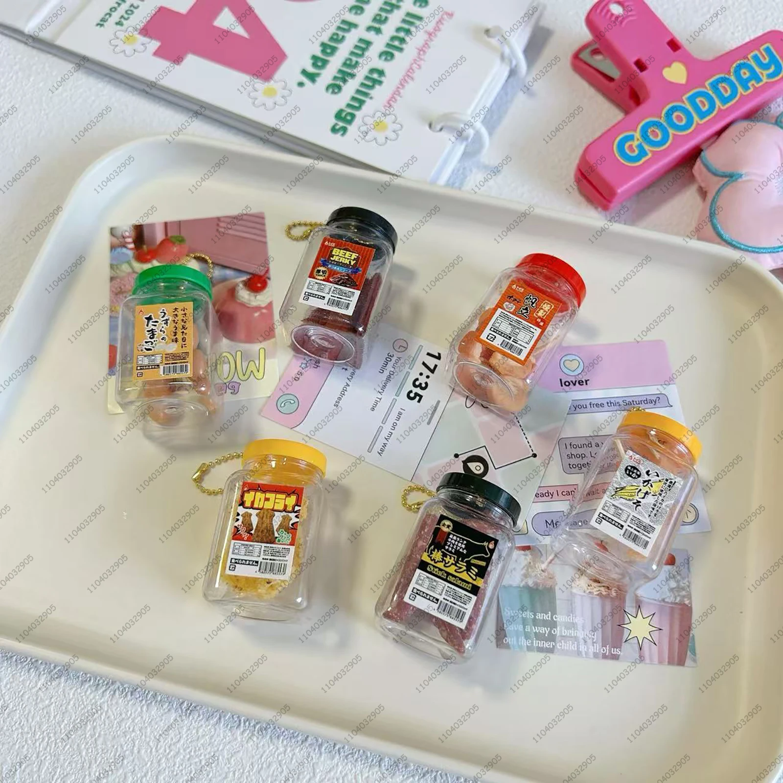 japanese-miniature-food-capsule-toy-can-delicacy-bottle-keychain-micro-food-gashapon-dollhouse-pendant-bag-charm-accessories