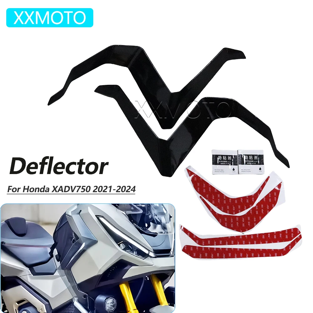 

Комплект бокового дефлектора лобового стекла для Honda X-ADV XADV 750XADV 750 2021-2024, защитные аксессуары для обтекателя ног мотоцикла