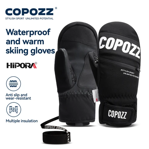 COPOZZ Утепленные лыжные перчатки 3M Thinsulate