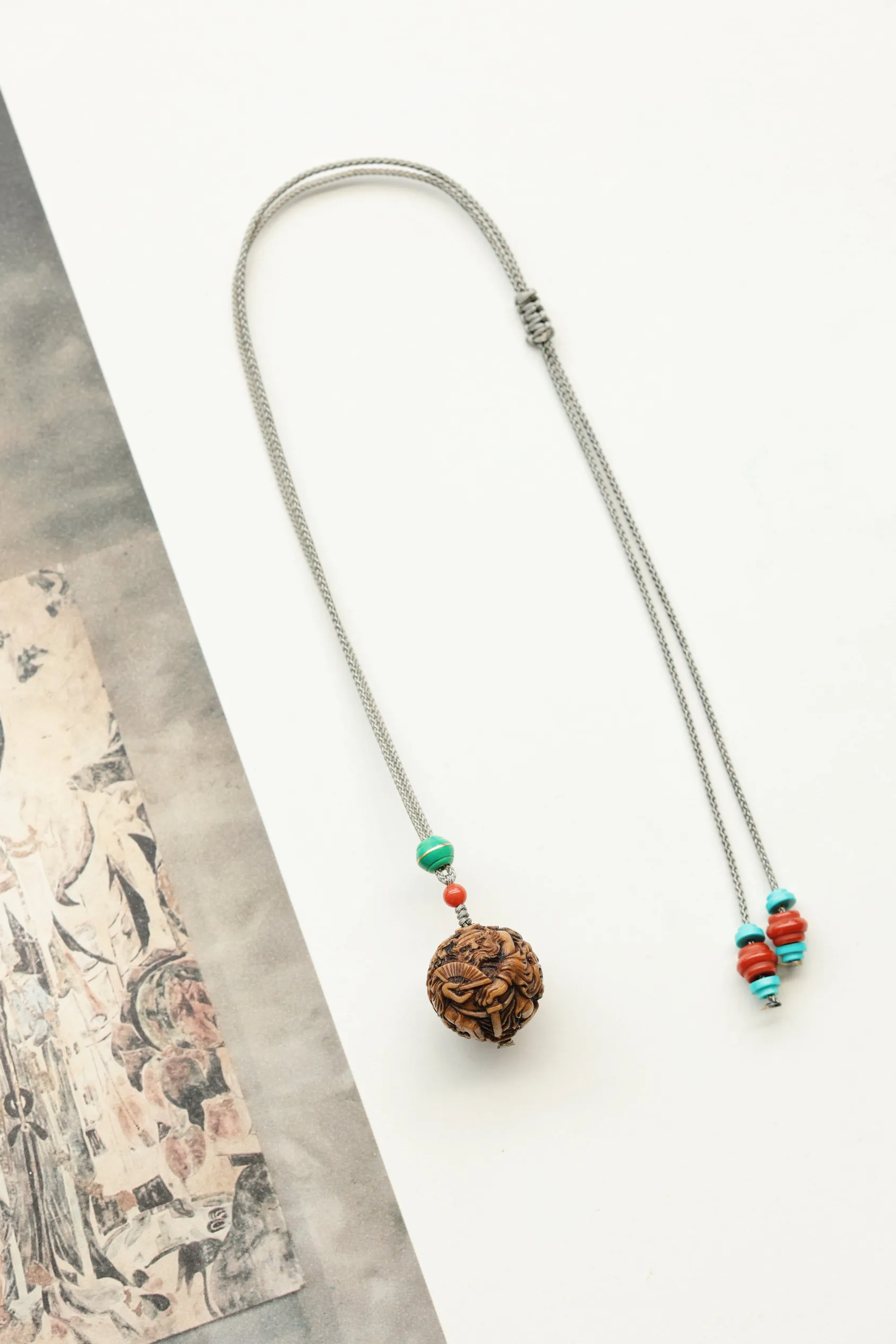 15Mm single bead jewelry accessories pendant Wenwan collection handicrafts gift