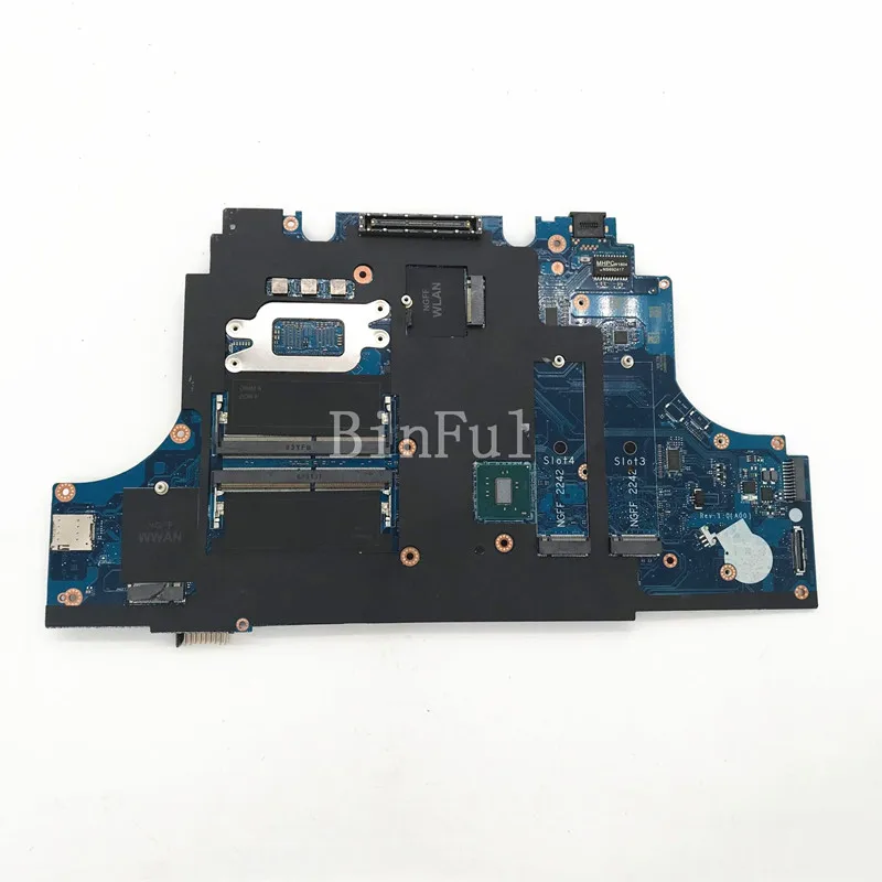 CN-04C8W8 04C8W8 4C8W8 Mainboard For DELL Precision 7720 M7720 Laptop Motherboard LA-E321P With SR32Q I7-7700HQ CPU 100% Tested