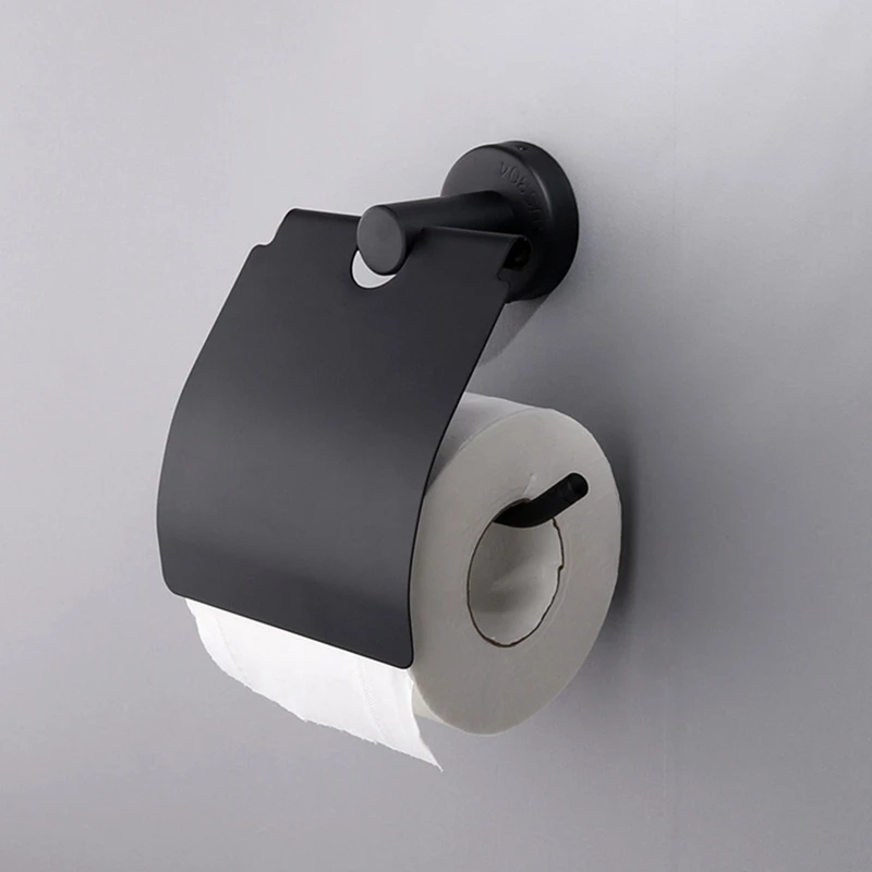 Bathroom Roll Holder Wall Mounted Toilet Paper Holder Stainless Steel Tissue Holder For Bathroom