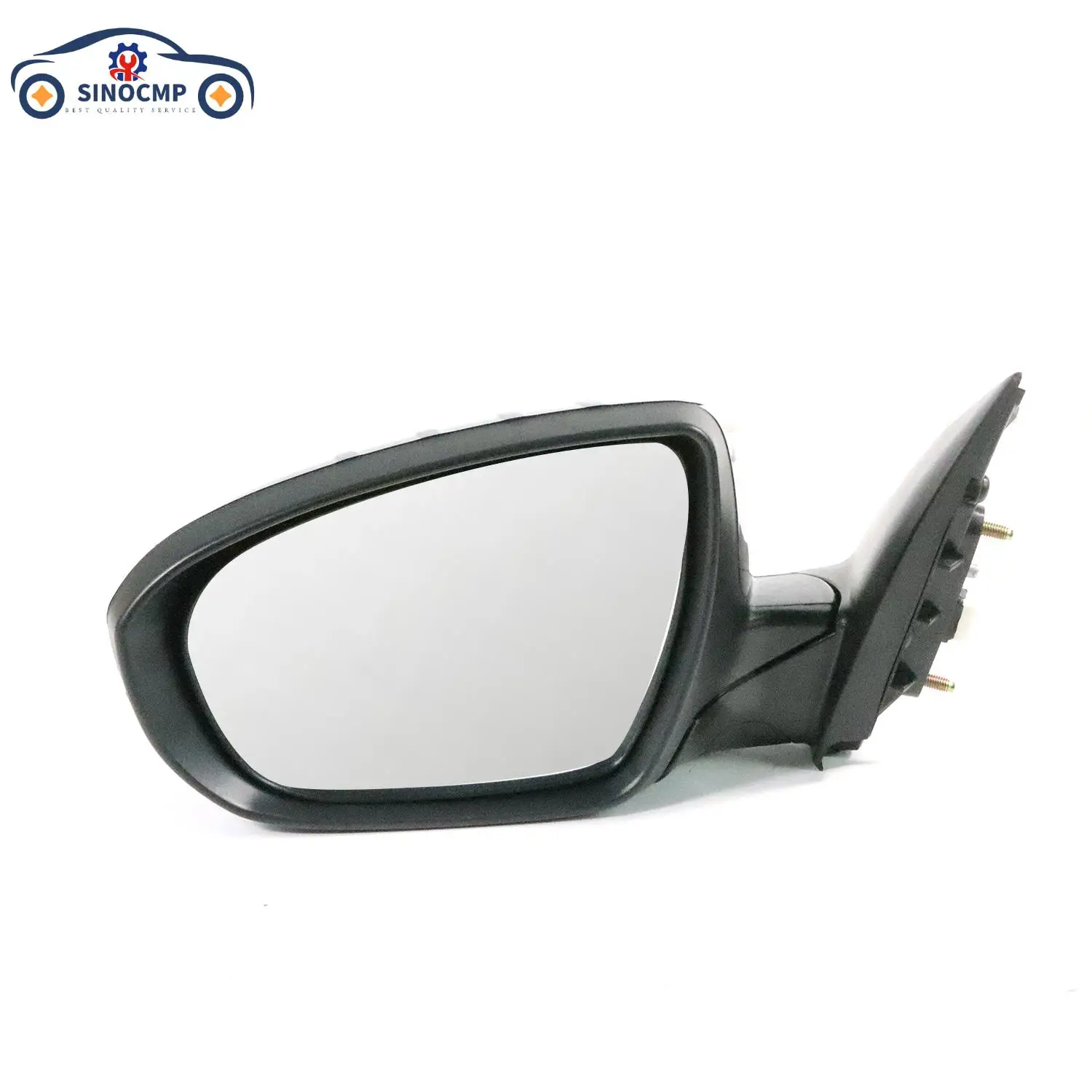

KI1320163 SINOCMP 1PCS Mirror Power Folding For 2012-2013 Black Left/Driver 8 Pins Kia Optima Driver Side Paintable Heated Sedan