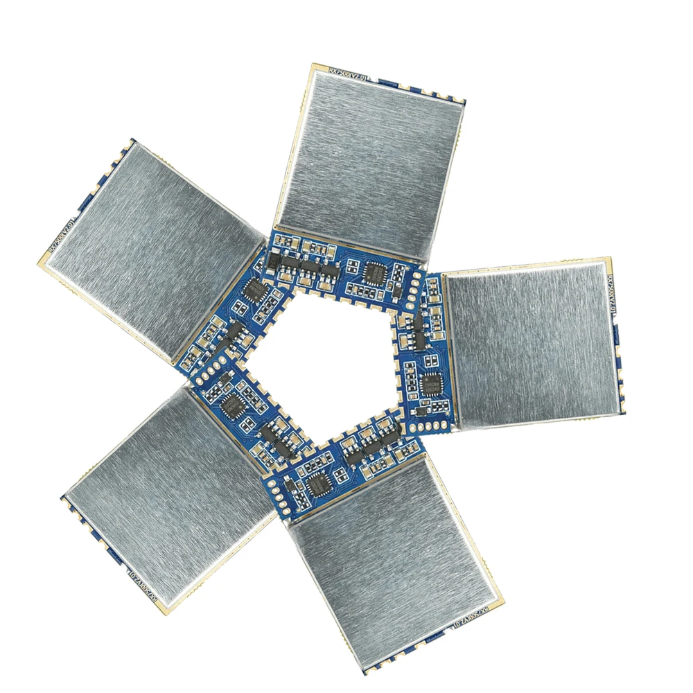 

RX7500 6-7.5GHz Wireless Video Receiving Module RF Receiver Module FPV Wireless Video Receiver Freely Editable Channels SPI Mode