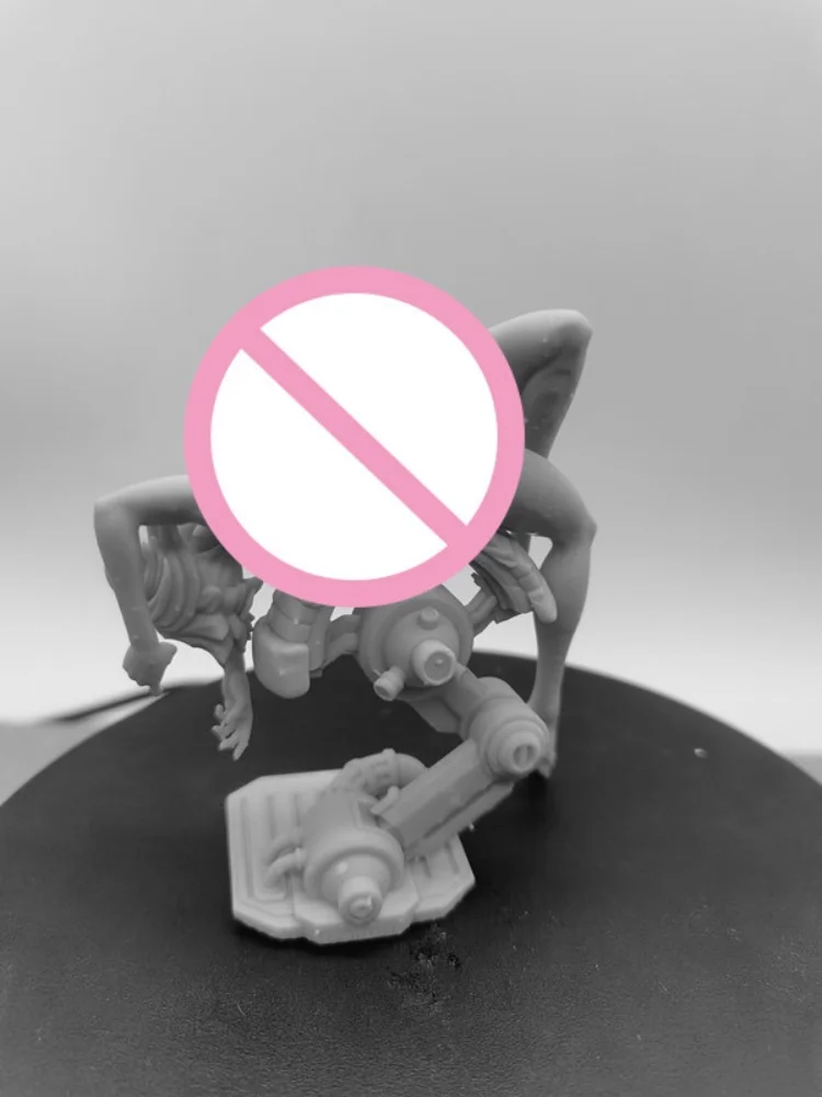 1/24 escala resina mostrar as linhas perfeitas de uma menina nsfw duas versões montar modelo kit desmontado e sem pintura 3d estátua brinquedo