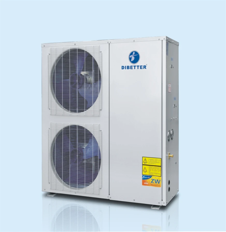 80c High Temperature Air Source Direct Heat Pump Water Heater 18kw Electric for Outdoor Hotel & RV Use Tankless