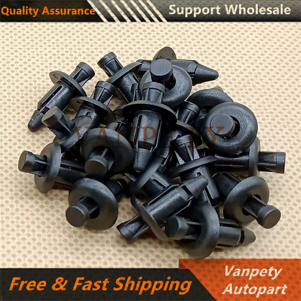 66824-01G00 90116-SP0-003 6682401G00 90116SP0003 Nylon BUMPER SEAL Grill Rivet Push-Type Retainer For HONDA Nissan 12 x8x6 mm