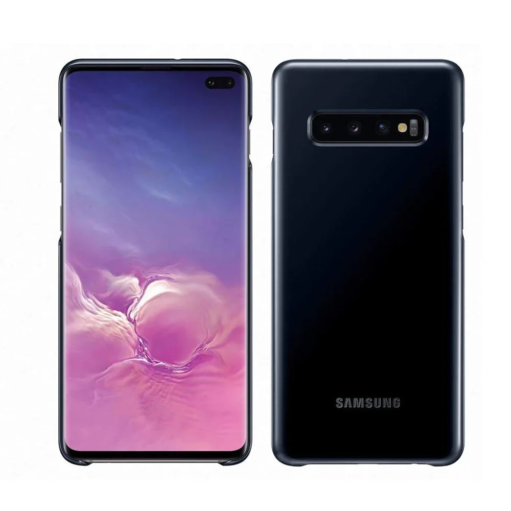 Original For Samsung LED Cover For Galaxy S10Plus S10 S10+ Protective Clear View  Cover Case SM-G9730 SM-G9750