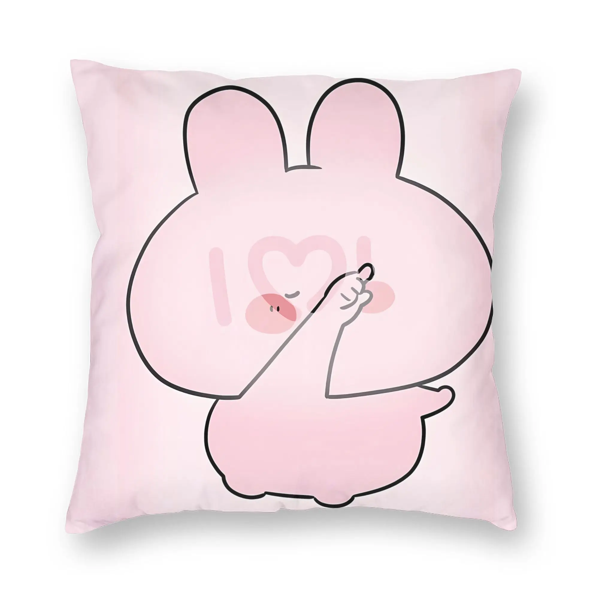 A-Asamimichaan Asleep Cute Asamimi Pillow Cover Retro Trendy Pillow Case For Sofa Car Home Decor Print Pillowcases Birthday Gift