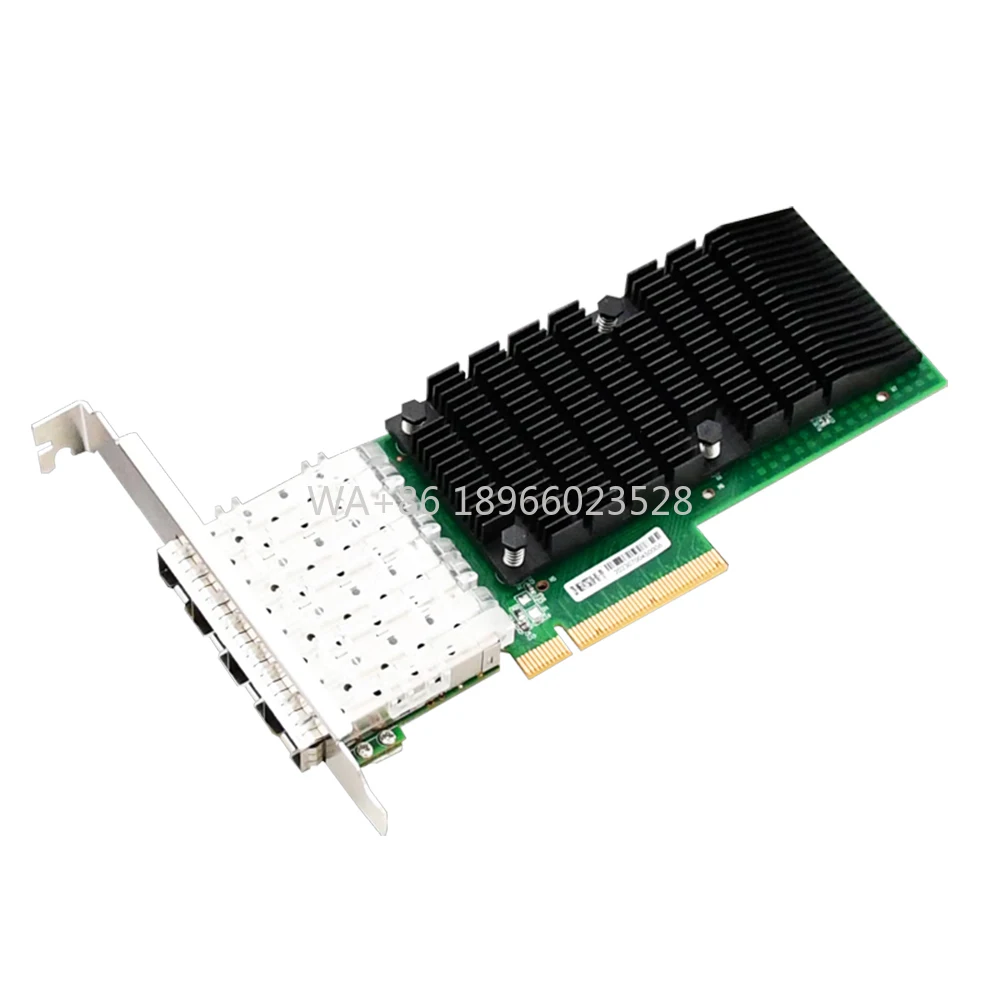Adipcom EFT-147SG Scheda di rete PCIe a 4 porte 10GbE Adattatore bus host a canale in fibra HBA Scheda di acquisizione immagini per apparecchiature in fibra ottica