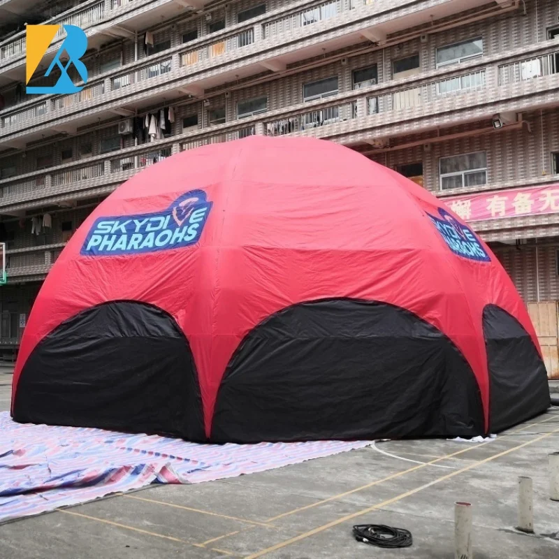 Fabricantes de tiendas de aire, enorme tienda de campaña inflable para juguetes de equipos de alquiler de fiestas