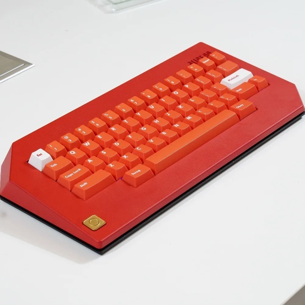 Lele Matra Alice90 Retro Keyboard Kit Custom CUC Wired Hot Swap RGB QMK VIA Mechanical Keyboard Gasket Mount Game Accessories