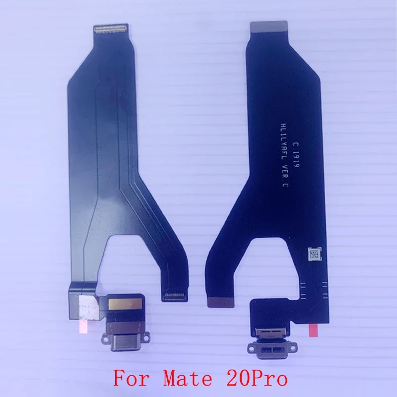 USB Charging Port Connector Board Flex Cable For Huawei P20 P30 P40 Mate 20 30 40 Pro Charging Connector Repair Parts