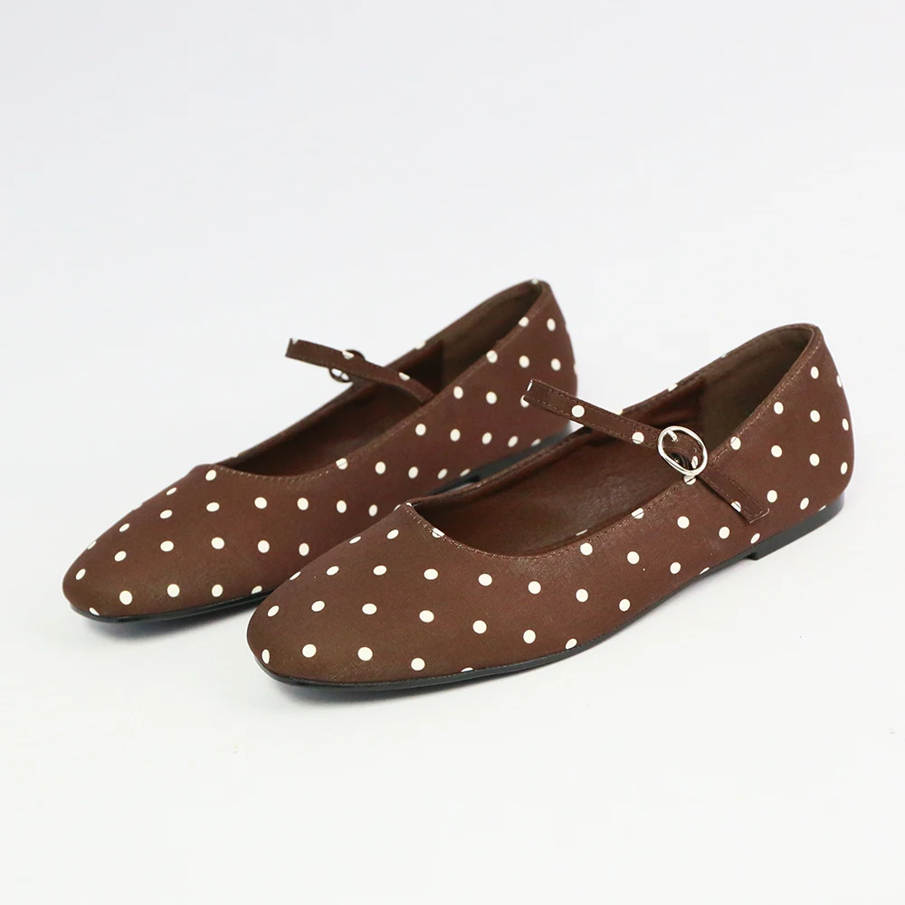 

Женские туфли Мэри Джейн в стиле ретро 2025, туфли на плоской подошве с одним ремешком и неглубоким носком, повседневная повседневная обувь для поездок на работу