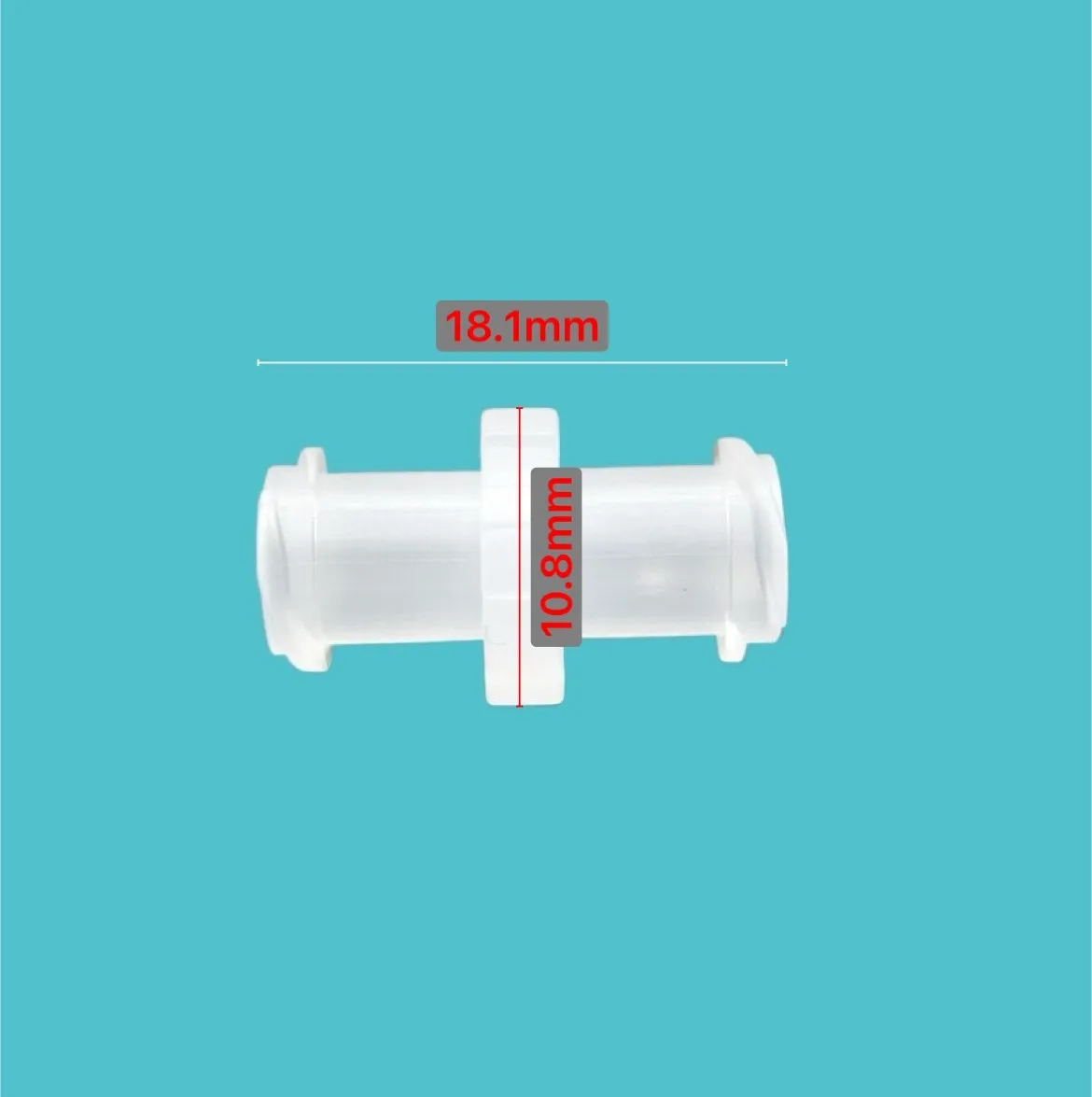 موصل قفل Luer ، مقرنة أنثى Luer بولي بروبلين (PP) ، 10