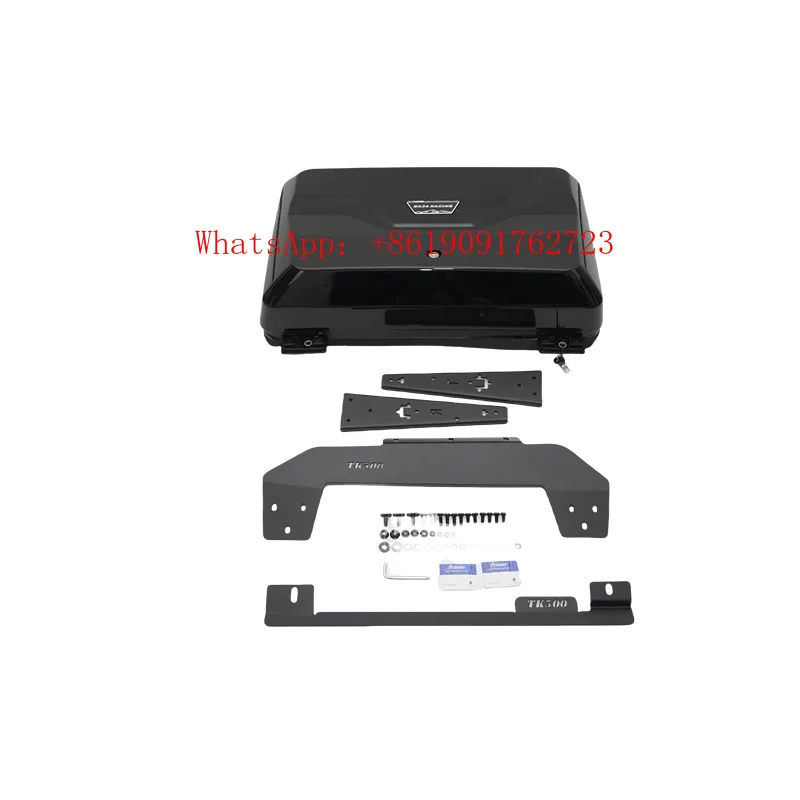 

Универсальная платформа для багажника на крышу автомобиля с боковой лестницей и боковым грузовым отсеком