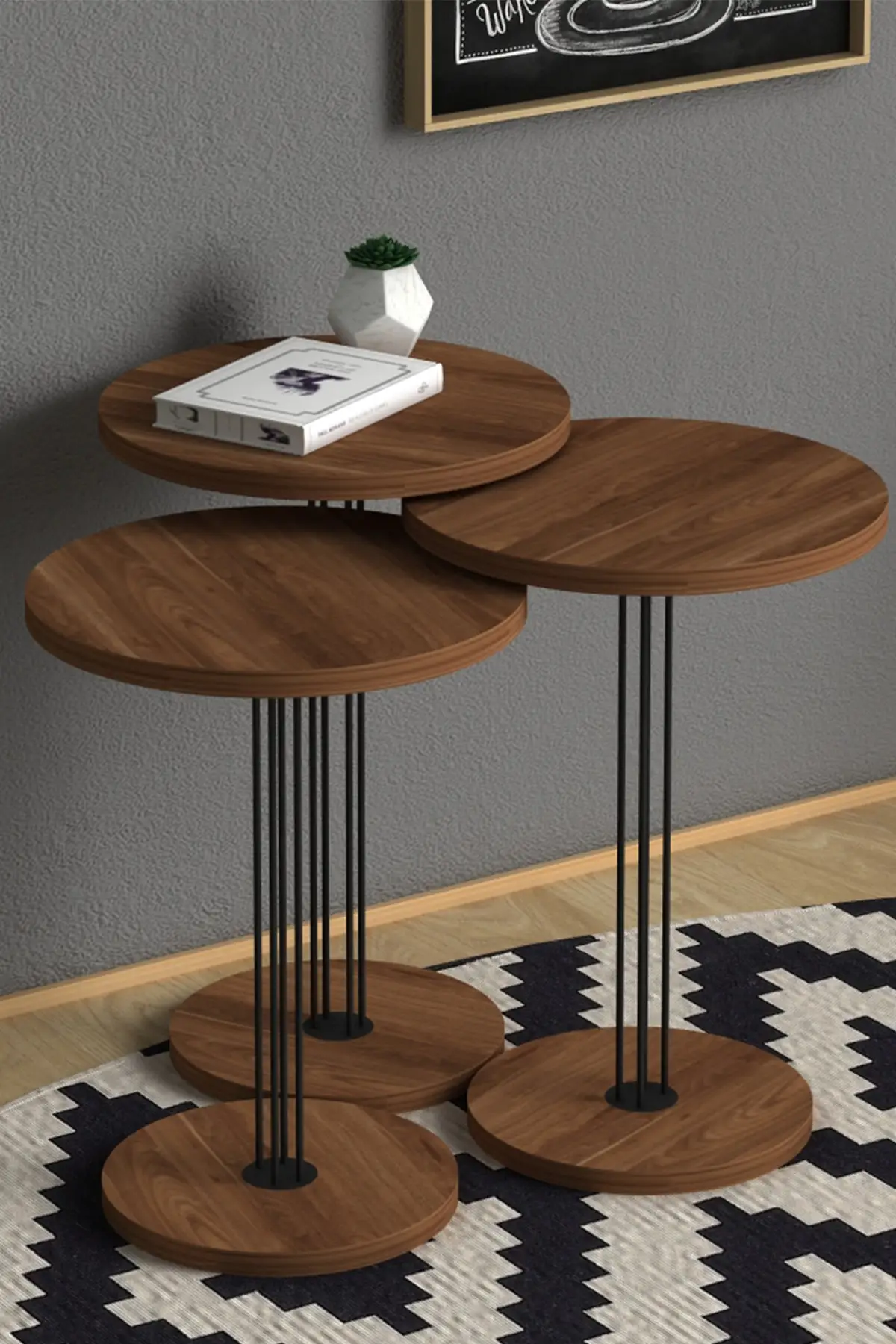 Nola Zigon Kaffee Tisch Nussbaum