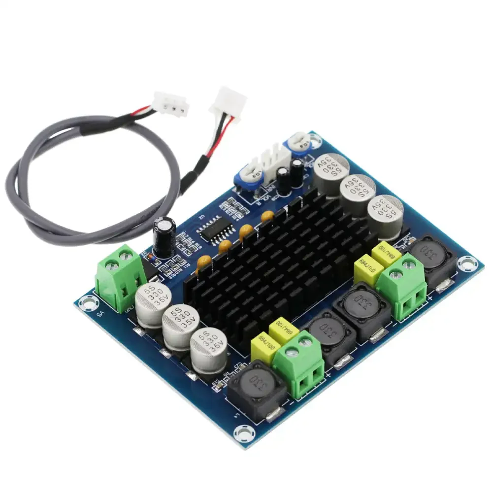 DC 12V 26V 120W*2 TPA3116 D2 Dual Channel Digital Power Audio Amplifier Board Good