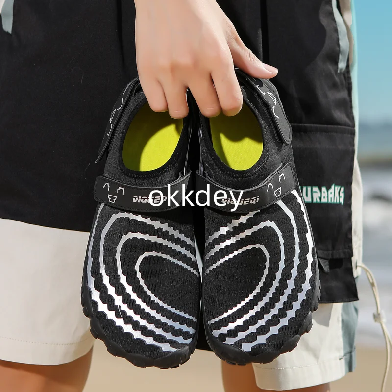 Men's Sneakers  Breathable Sports and Leisure Outdoor Couple Shoes Platform Breathable Massage Beach Sneakers New In Summer