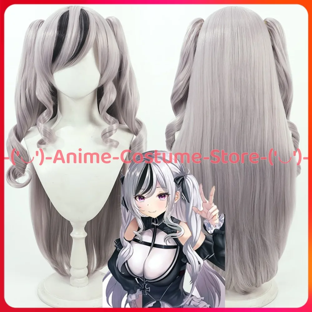 Azur Lane Elbe Cosplay Pruik Anime Spel Karakter Halloween Carnaval Feestkostuum Pruiken Hittebestendig Synthetisch Haar