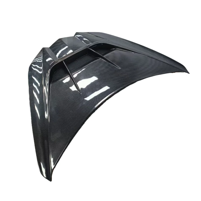 

High Quality Carbon Fiber Hood For Chevrolet Corvette C8 To ZR1 Style Engine Bonnet Auto Parts
