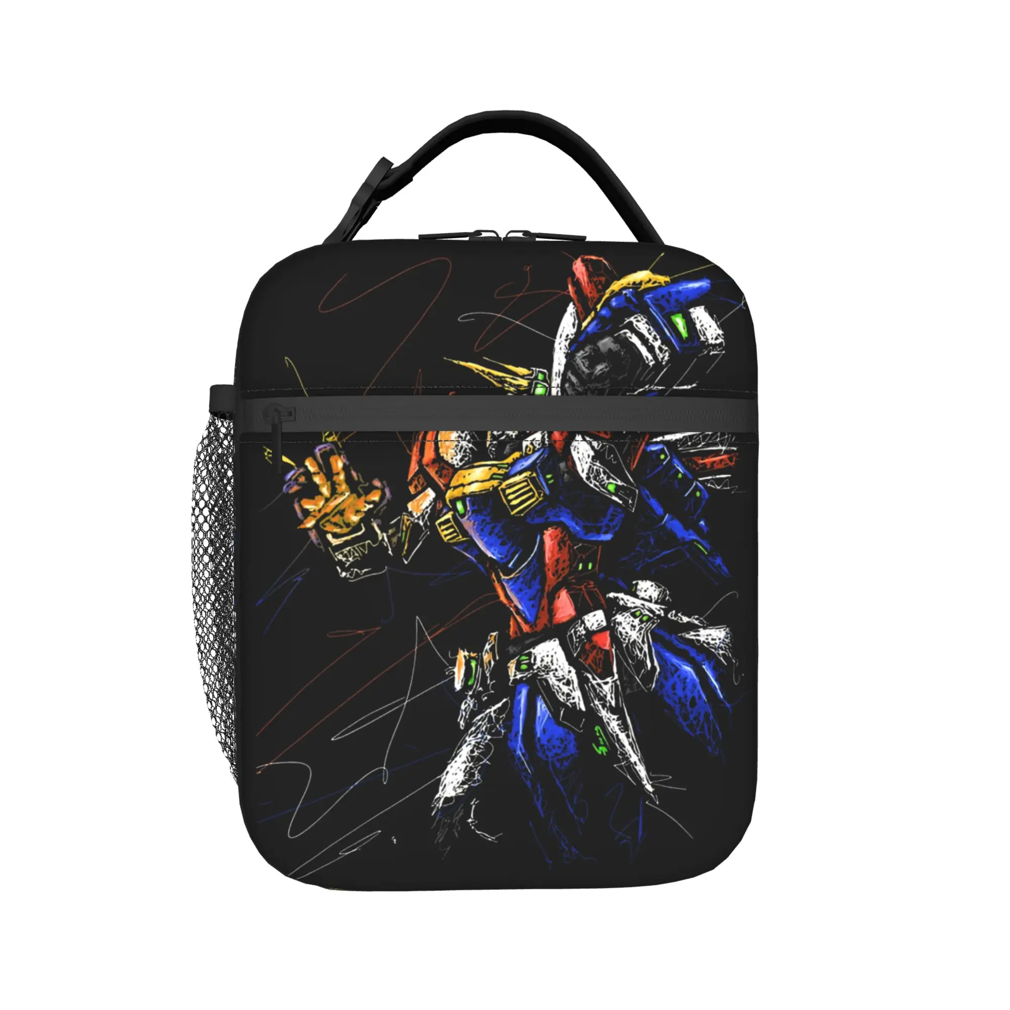 

MOBILE SUIT GUNDAMs manga anime Merch Insulated Lunch Bag For Travel Food Container Reusable Cooler Thermal Lunch Boxes