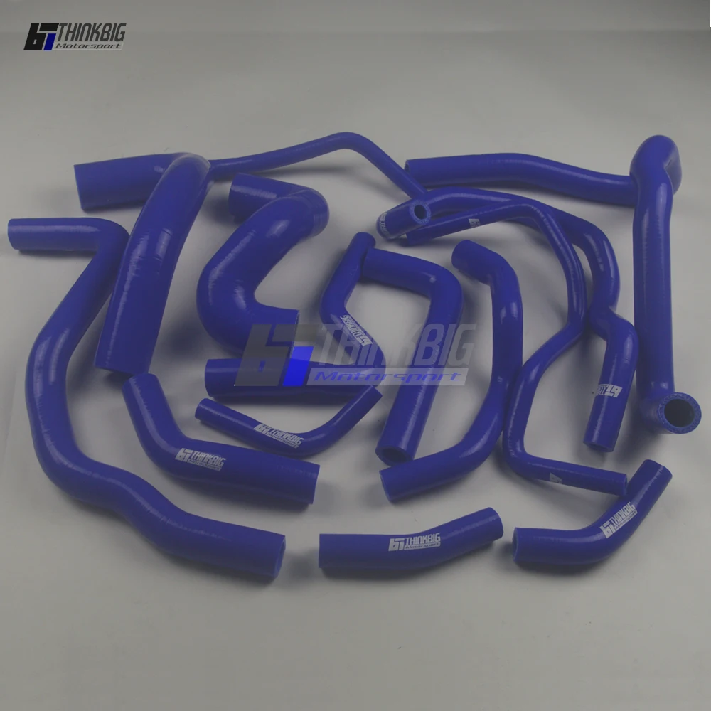 Kit de manguera de radiador de silicona para Audi S4/RS4 B5 /A6 C5 1997 T bi-turbo (13 piezas), 2005-2,7