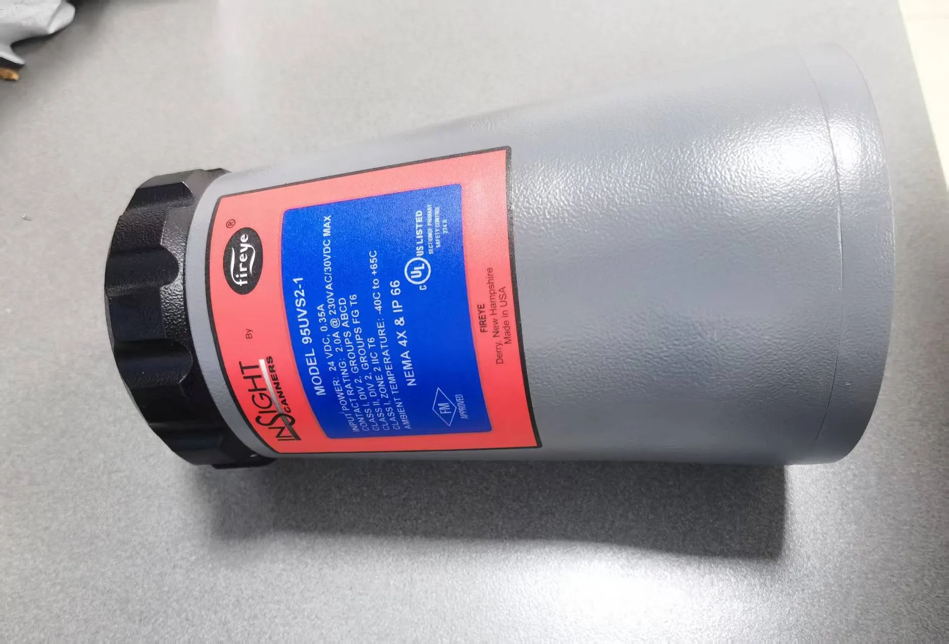 Fireye Flame Sensor 95UVS2-1, INSIGHT Series,