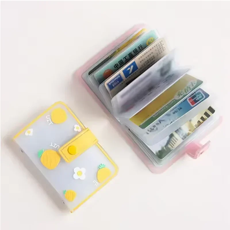 1pc-Card bag for women, compact Stylish & Lightweight Design, Perfect for Everyday Use - Fashionable Simple Card Case