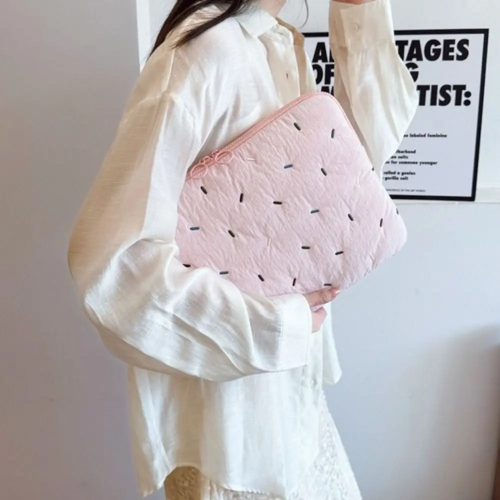 

Portable Korean Style Laptop Bag Shockproof Sweet Girl Computer Bag Soft Lightweight Tablet Sleeve Bag Laptop Case