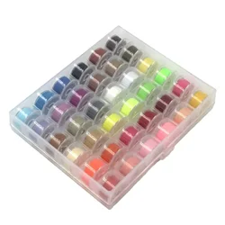 72 Color Sewing Thread Set 72 Grid Thread Set Two Boxes of Fixed Color Sewing Thread 72 Color Ribbon Thread Spindle
