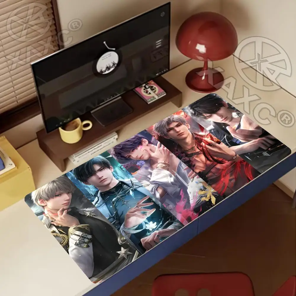 Love And Deepspace Sylus Mouse Pad Non-slip Desk Mat PC Laptop Accessories Rubber Office Keyboard Large Gamers Decoracion XAXC