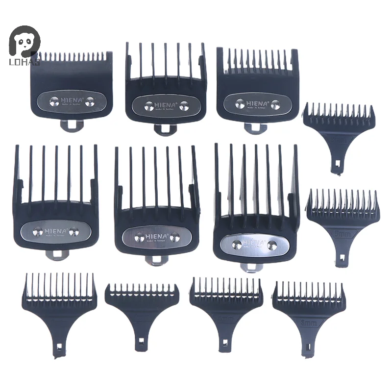 6/8Pcs For 1/2/3/6/9mm Professional Hair Trimmer Limit Comb ♥Universal Guards Hairdresser Hair Cutting Guide Barber Accessories