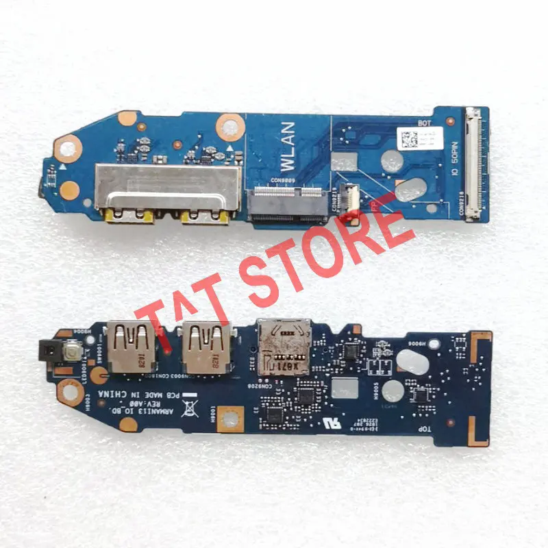 

original for Dell Vostro 5370 POWER BOTTON USB Card Reader I/O Board F2RVD 0F2RVD test good free shipping