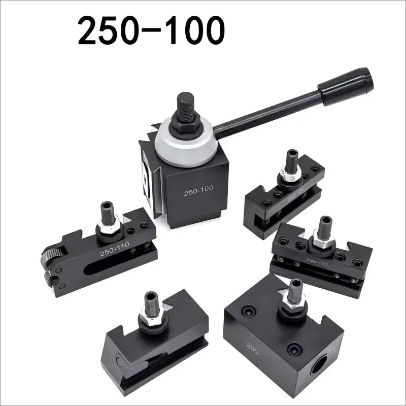 HT-TOOLS High Precision USA Style Quick Change Tool Posts for Cast Iron Lathe Swing 6