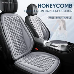 Karcle Universal Car Seat Covers Full Set 3D Structure Breathable Seat Cushion Widen Size Seat Protector Anti Sweat Car Cover